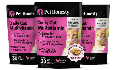 Dual Texture Multivitamin for Cats 3-Pack (Chicken Flavor)