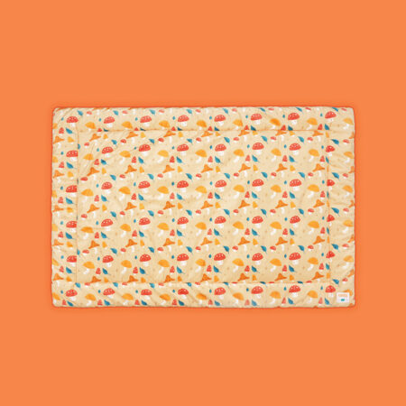 Guinea Pig Fleece Liners | Mushroom | Velvet