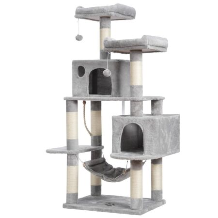 Deluxe Multi-Level Cat Playground with Scratching Area