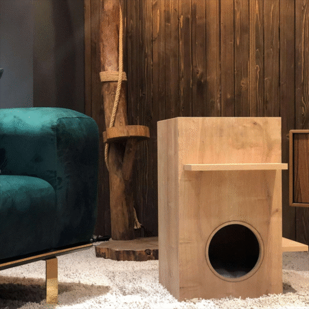 Daisy Wooden Cat House