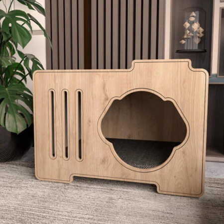 Ozzy Wooden Dog House