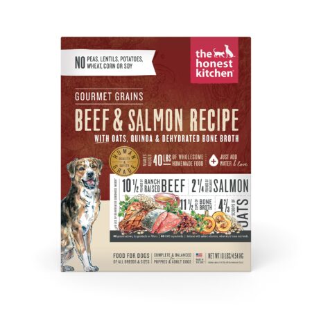 Dehydrated Gourmet Grain Beef & Salmon